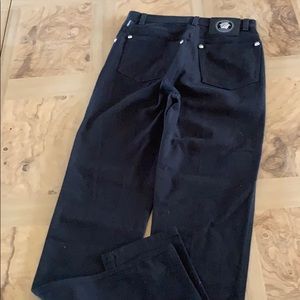 Versace black jeans